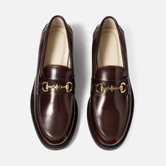 Wilde Buffed Red Plus Bit Loafer - Men's