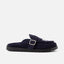 Winston NY Navy Suede Mule - Men's