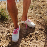 CB Vintage White Skate Sneaker - Men's