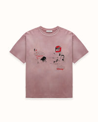 DR4 Sketch Dusty Rose T-Shirt