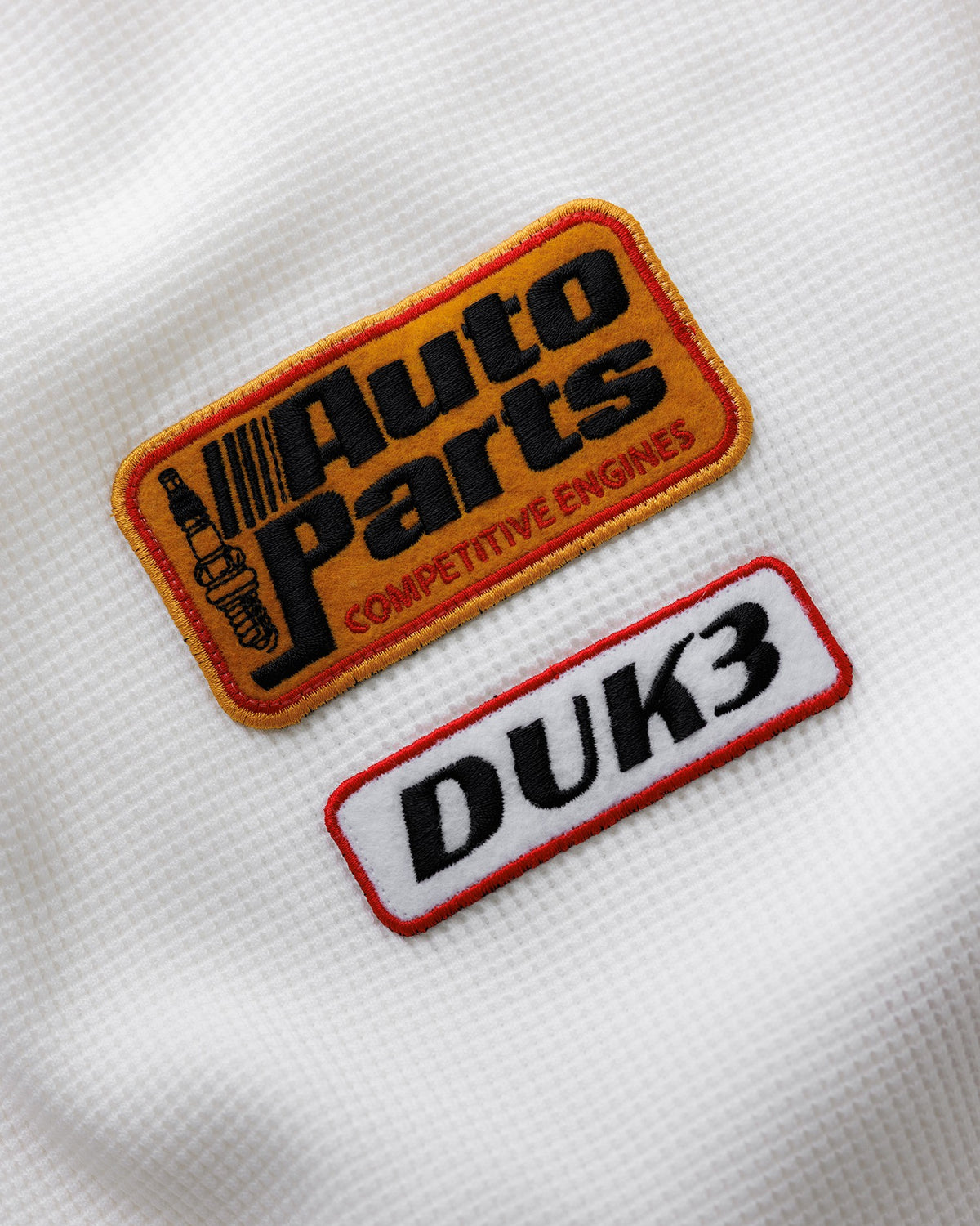 DR4 White Track Waffle Top