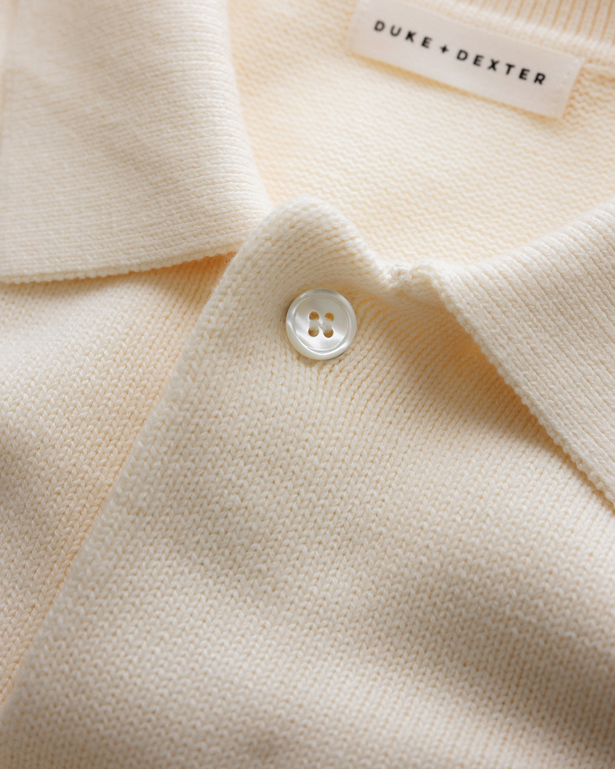 DR4 Cream Racing Polo