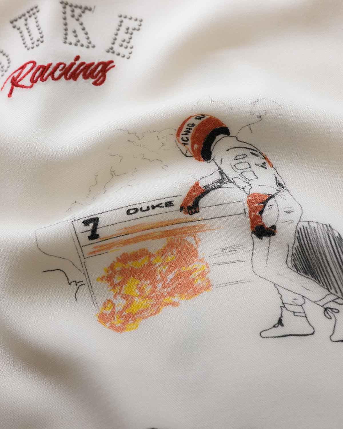 DR4 Sketch Ecru Short Sleeve Shirt