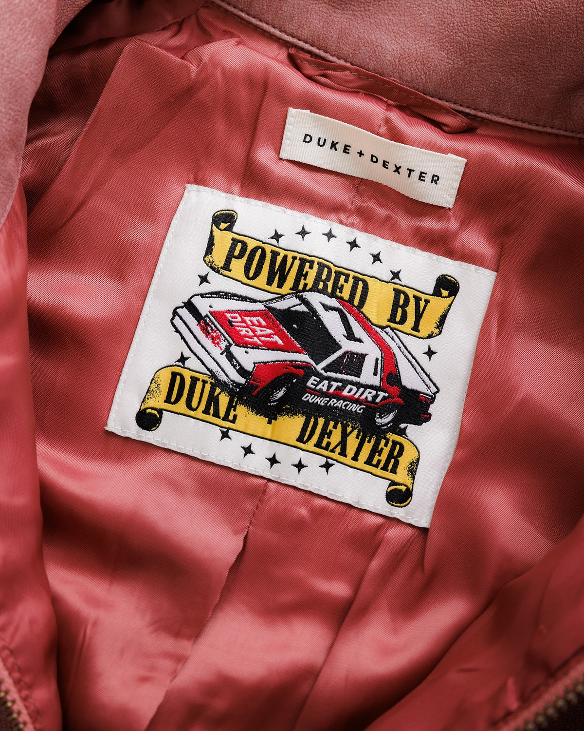 DR4 Sun Faded Rose Bomber Jacket