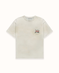 DR4 Eat Dirt Smoke White Pocket T-Shirt
