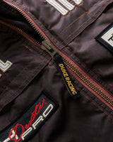 DR4 Trackside Vintage Mauve Bomber Jacket