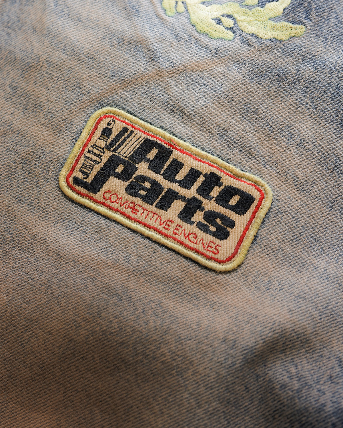 DR4 Trackside Washed Denim Blue Jeans