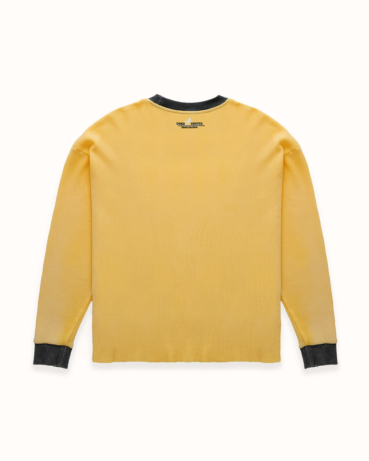DR4 Sun Faded Yellow Racing Waffle Top