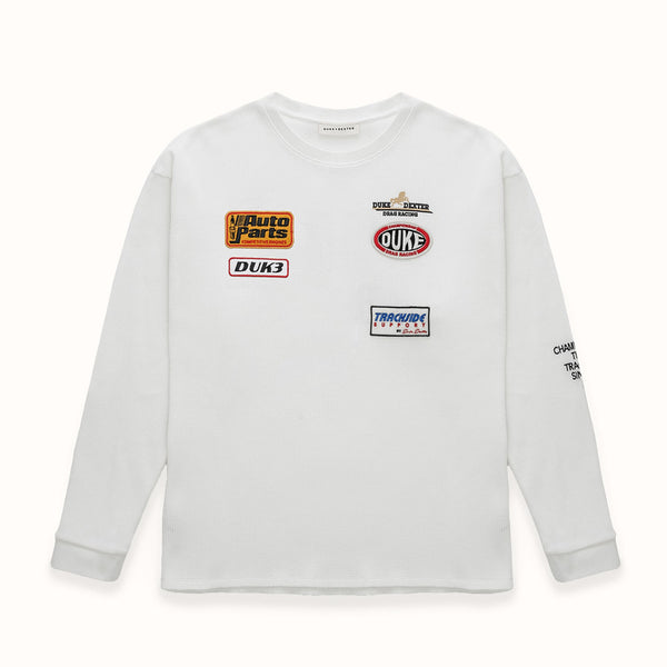 DR4 White Track Waffle Top