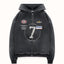 DR4 Eat Dirt Washed Black Zip Hoodie