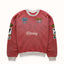 DR4 Racing Patch Red + Oat Marl Sweatshirt