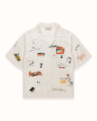 DR4 Sketch Ecru Short Sleeve Shirt