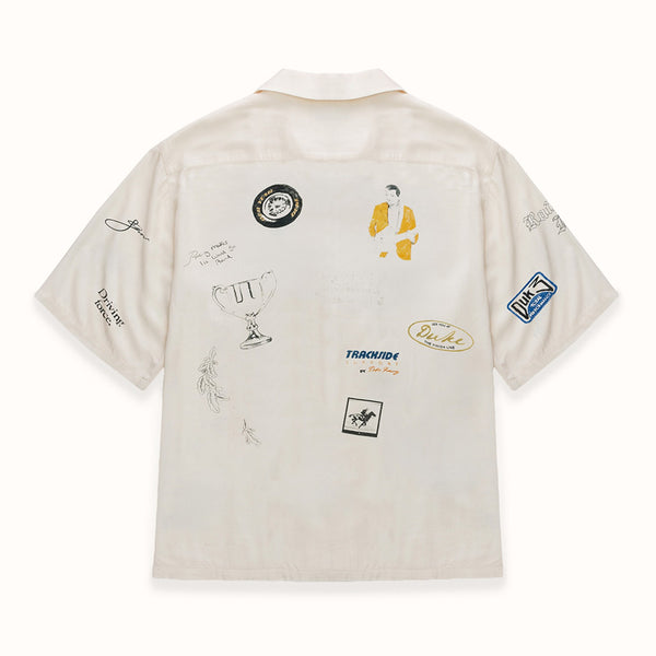 DR4 Sketch Ecru Short Sleeve Shirt
