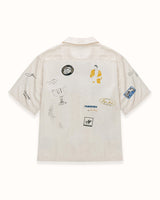 DR4 Sketch Ecru Short Sleeve Shirt