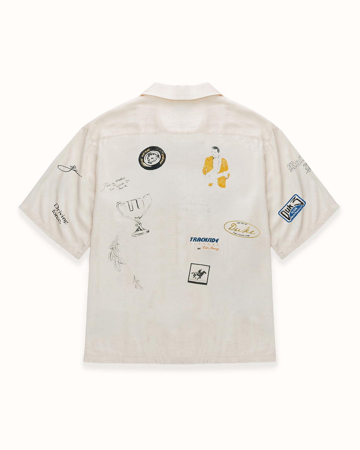 DR4 Sketch Ecru Short Sleeve Shirt