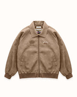 DR4 Sun Faded Tan Bomber Jacket