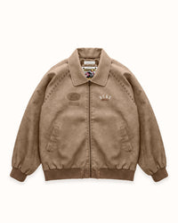 DR4 Sun Faded Tan Bomber Jacket