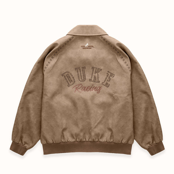 DR4 Sun Faded Tan Bomber Jacket