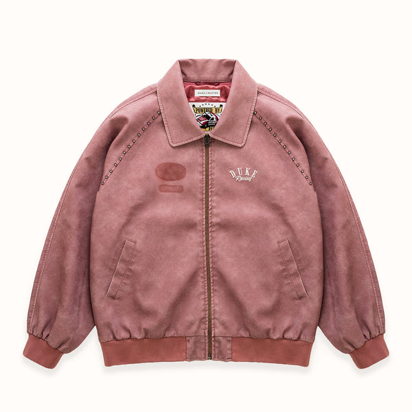DR4 Sun Faded Rose Bomber Jacket