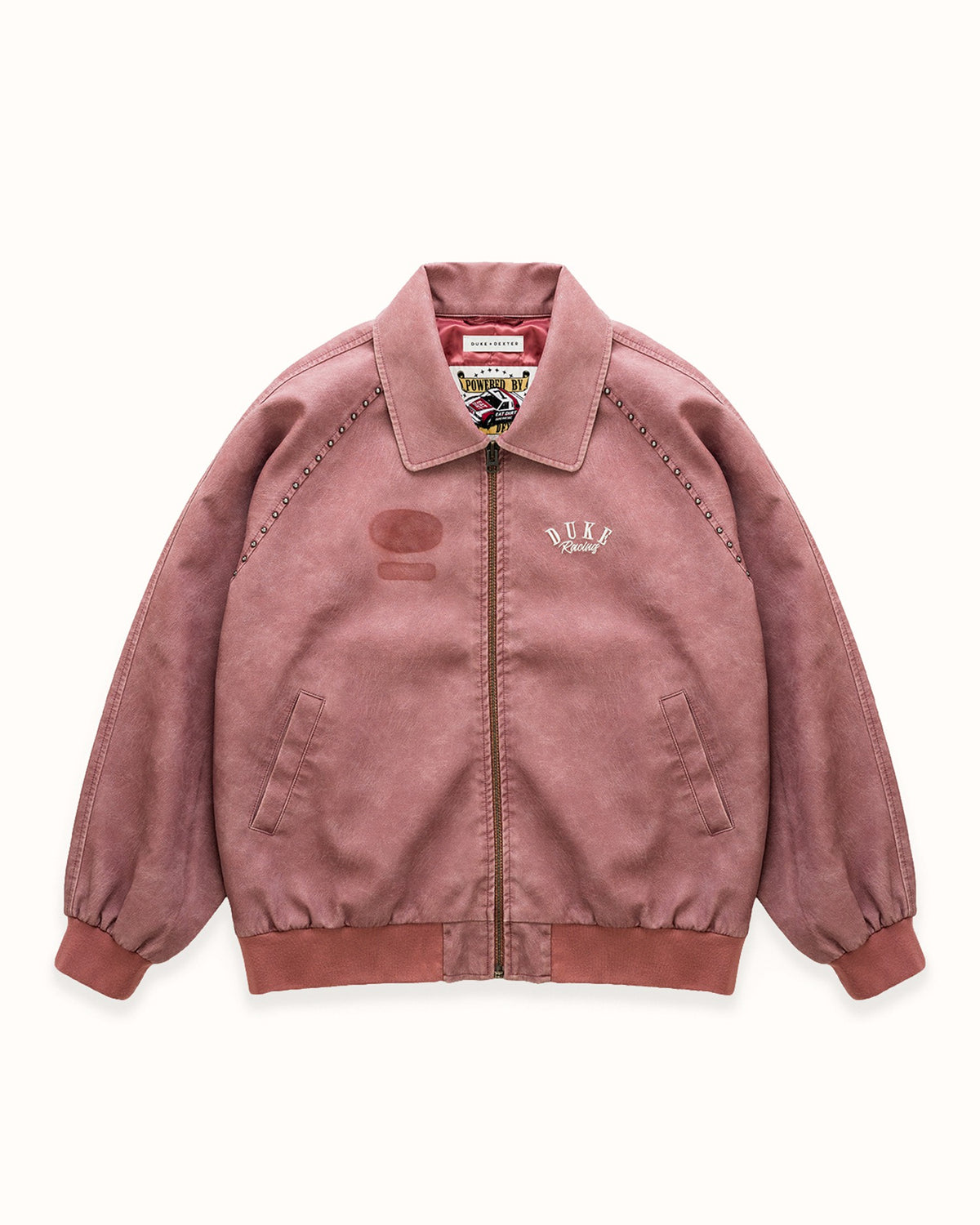 DR4 Sun Faded Rose Bomber Jacket