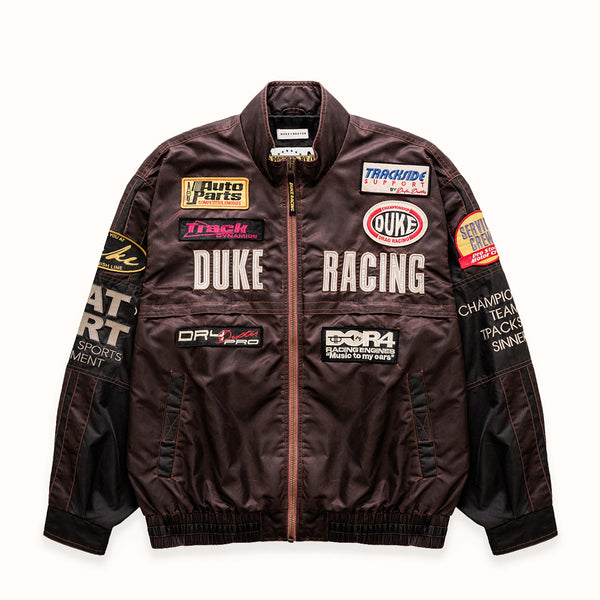DR4 Trackside Vintage Mauve Bomber Jacket