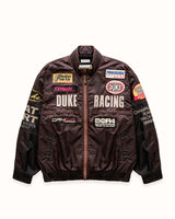 DR4 Trackside Vintage Mauve Bomber Jacket