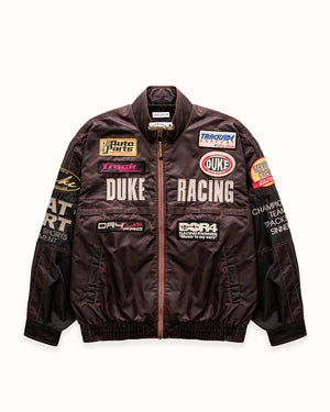 DR4 Trackside Vintage Mauve Bomber Jacket