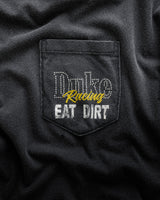 DR4 Eat Dirt Washed Black Pocket T-Shirt