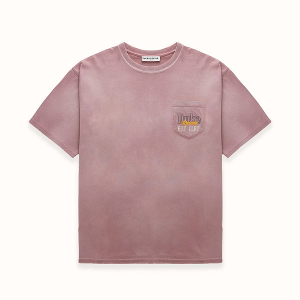 DR4 Eat Dirt Dusty Rose Pocket T-Shirt