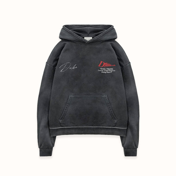 DR1 Helmet Washed Black Hoodie