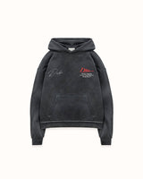DR1 Helmet Washed Black Hoodie