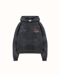 DR1 Helmet Washed Black Hoodie