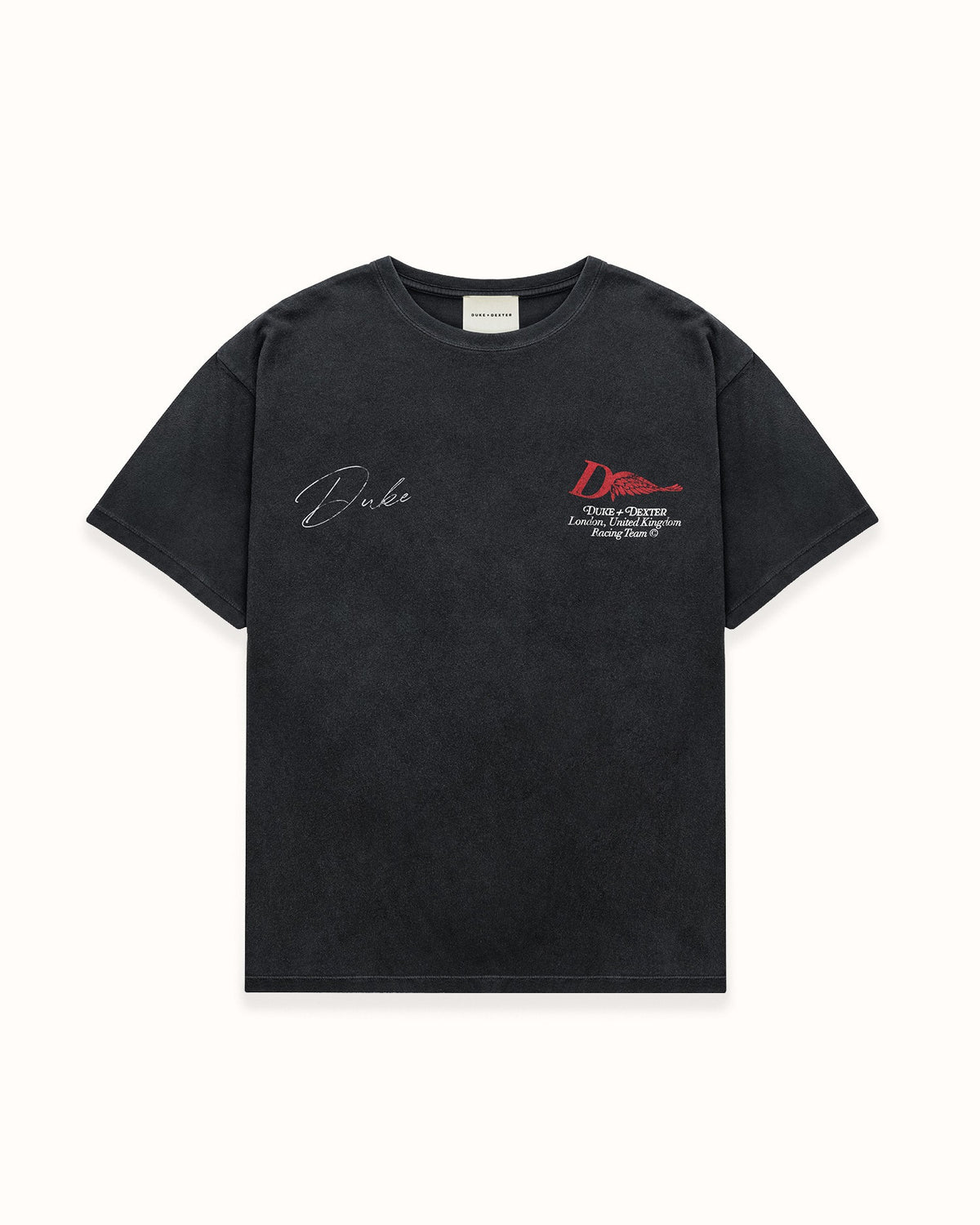 DR1 Helmet Washed Black T-Shirt