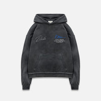 DR2 Helmet Washed Black Hoodie