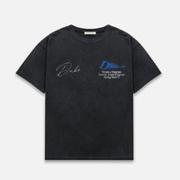 DR2 Helmet Washed Black T-Shirt