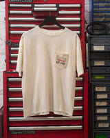DR4 Eat Dirt Smoke White Pocket T-Shirt