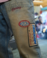 DR4 Trackside Washed Denim Blue Jeans