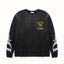 DR Sponsors Washed Black Waffle Top