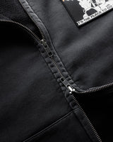 MC Washed Black Zip Hoodie