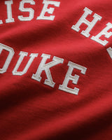 MC Raise Hell Cherry Red + Vintage White College T-Shirt