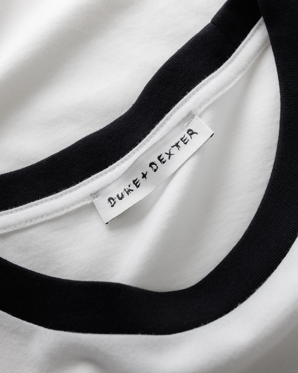 MC Dancers Vintage White + Black Ringer T-Shirt