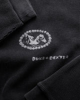 MC Sketch Washed Grey Waffle Top