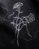 MC Sketch Washed Grey Waffle Top