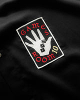 MC Embroidered Patch Black Shirt
