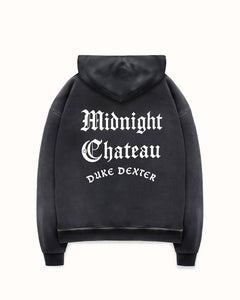 MC Washed Black Zip Hoodie