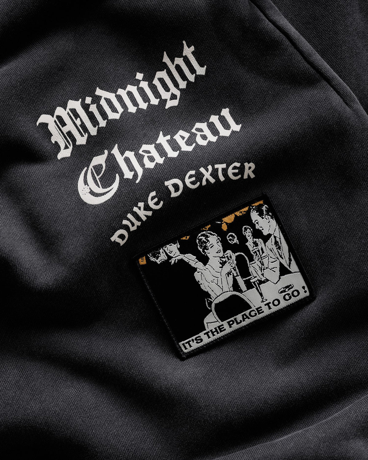 MC Washed Black Track Pant