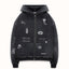 MC Sketch Washed Black Zip Hoodie