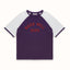 MC Raise Hell Dark Mauve + Vintage White College T-Shirt