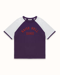 MC Raise Hell Dark Mauve + Vintage White College T-Shirt