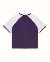 MC Raise Hell Dark Mauve + Vintage White College T-Shirt